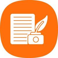 Manuscript Vector Icon Design