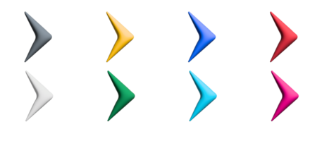 arrow colored icons design with elements for mobile concepts and web apps. collection modern infographic and pictogram. png