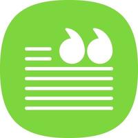 Quotation Vector Icon Design