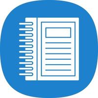 Notebook Vector Icon Design