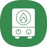 Water Heater Vector Icon Design