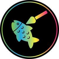 Spearfishing Vector Icon Design