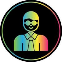 Professor Vector Icon Design