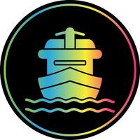 Yatch Vector Icon Design