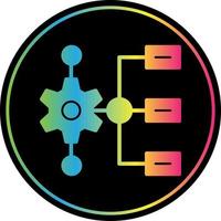Workflow Vector Icon Design