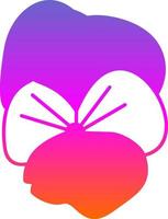 Pansy Vector Icon Design