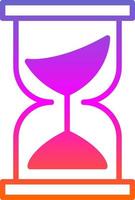 Hourglass Vector Icon Design