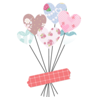 Heart Valentine Decorations png