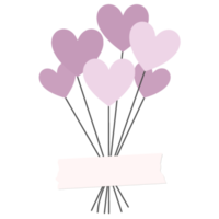 Heart Valentine Decorations png