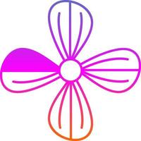 Geranium Vector Icon Design