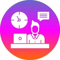 Overwork Vector Icon Design