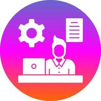 Multitasking Vector Icon Design