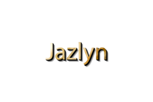 nom de jazlyn 3d png