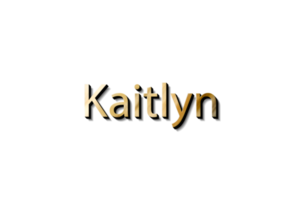 kaitlyn nome 3d png