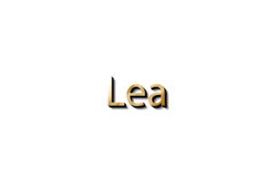 lea nome 3d png