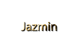 jazmín nombre 3d png