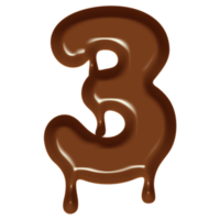 Chocolate Flow Effect Number. png