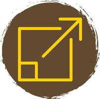 Resize Vector Icon Design