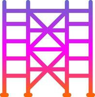 Scaffolding Vector Icon Design