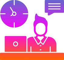Overwork Vector Icon Design