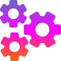 Cogwheel Vector Icon Design