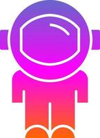 Astronaut Vector Icon Design