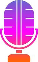 Mike Vector Icon Design