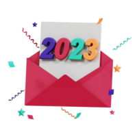 3D New Year Icon Pack png