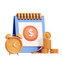 Investment and Saving 3D Icon Pack png