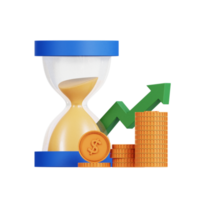 Investment and Saving 3D Icon Pack png