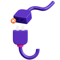 Connection and Connectivity 3D Icon Pack png