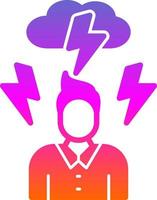 Stress Vector Icon Design