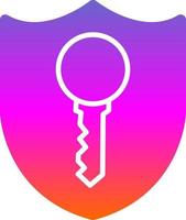 Private Key Vector Icon Design