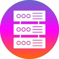 Big Data Vector Icon Design
