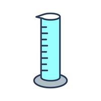 Graduated Cylinders Vector Icon