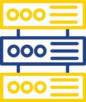 Big Data Vector Icon Design