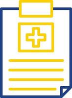 Health Report Vector Icon Design