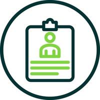Identifier Vector Icon Design