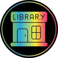 diseño de icono de vector de biblioteca