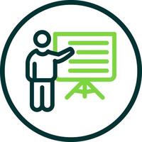 Presentation Vector Icon Design