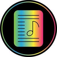 Playlist Vector Icon Design