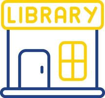 diseño de icono de vector de biblioteca