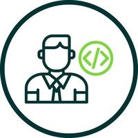 Developer Vector Icon Design