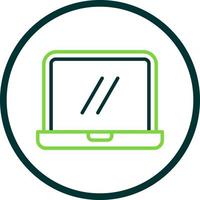 Laptop Vector Icon Design