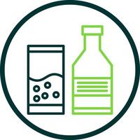 Alcoholic Drink Vector Icon Design