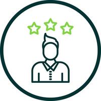 Best Employee Vector Icon Design