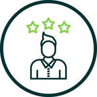 Best Employee Vector Icon Design