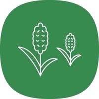 Hyacinth Vector Icon Design