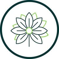 Lotus Flower Vector Icon Design