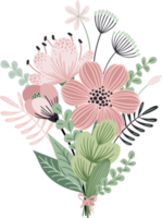 bouquet de fleurs png